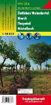 WK 014 stliches Weinviertel, March, Thayata, Mistelbach 1:50 000/mapa - neuveden
