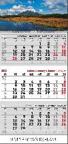 Kalendář 2023 nástěnný: Tříměsíční Krajina - Leon