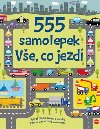 555 samolepek - Vše, co jezdí - Svojtka