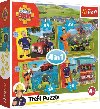 Trefl Puzzle Staten pornk Sam 4v1 (35 ,48, 54, 70 dlk) - neuveden