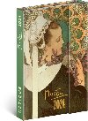 Di 2024: Alfons Mucha - tdenn, magnetick, 11  16 cm - Presco