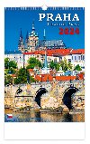 Kalendář nástěnný 2024 - Praha - Helma