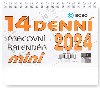 Pracovn mini 14denn 2024 - stoln kalend - Bobo Blok