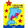 I stick and colour in!  - Dolphin 2-3 year old - neuveden