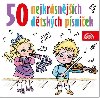 50 nejkrsnjch dtskch psniek - CD - Supraphon