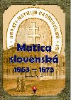 Matica slovensk  1863 - 1875 - Jn Durec