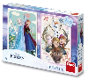 Puzzle Frozen - Anna a Elsa 2x77 dlk - neuveden