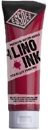 ESSDEE Barva na linoryt v tub 250 ml Red - neuveden