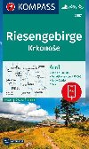 Riesengebirge - Krkonoe - Mapa Kompass 1:50 000 slo 2087 + prvodce nmecky - Kompass