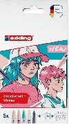 Edding Akrylov popisova e-5300/1800  Manga 5 ks - neuveden