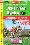 Okolí Prahy Nymbursko 1:60 000 - cyklomapa Shocart číslo 111 - Shocart