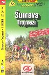 Šumava Trojmezí 1:60 000 - cyklomapa Shocart číslo 156 - ShoCart