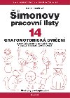 imonovy pracovn listy 14 - grafomotorick cvien - Marie Pilaov