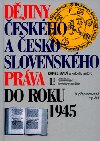 DJINY ESKHO A ESKO-SLOVENSKHO PRVA DO ROKU 1945 - Karel Mal
