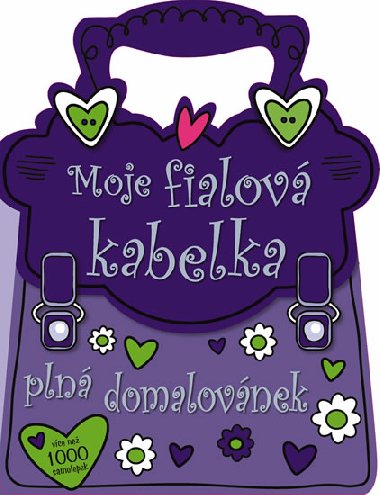 Moje fialov kabelka pln domalovnek - 
