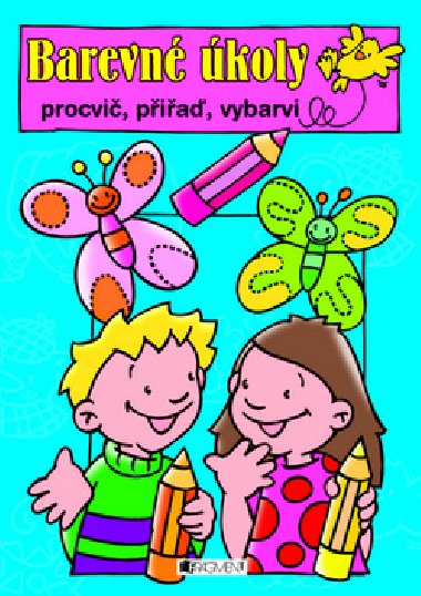 Barevn koly - procvi, pia, vybarvi (modr) - 