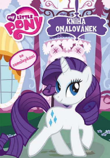 My little ponny kniha omalovnek - Hasbro