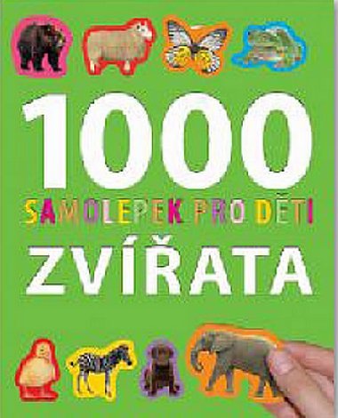 1000 samolepek pro dti  zvata - 