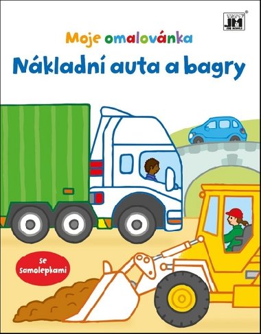 Moje omalovnka nkladn auta a bagry - 