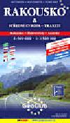 Rakousko + se tranzit 1:500t/1:1500t - Freytag a Berndt