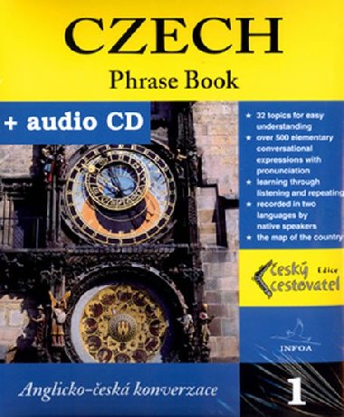 Czech phrase book + cd - Kolektiv autor