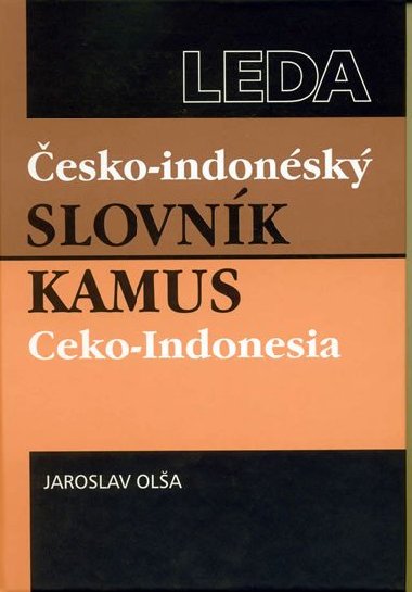esko-indonsk slovnk - Jaroslav Ola