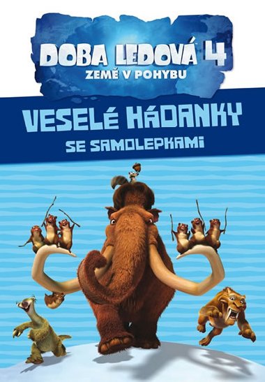 Doba ledov 4 hdanky a omalovnky se samolepkami - DreamWorks