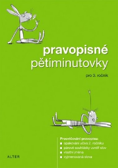 Pravopisn ptiminutovky pro 3. ronk - Nakladatelstv Alter