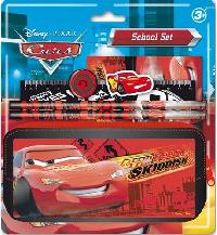 Cars set školních pomůcek penál, tužky, pravítko, guma... - 