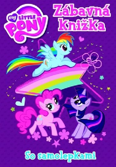 My little pony zbavn knika somolepkami - 