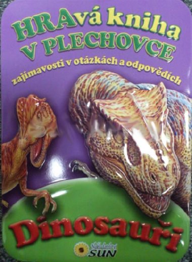 Dinosaui - Hrav kniha v plechovce - 