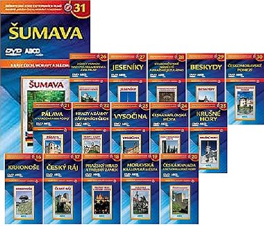 Krsy ech, Moravy a Slezska 2 - 16 DVD - 