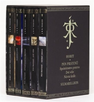 J. R. R. Tolkien drkov komplet (Hobit, Spoleenstvo prstenu, Dv ve, Nvrat krle, Silmarilion) - John Ronald Reuel Tolkien