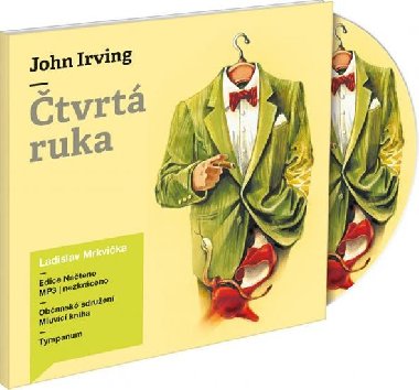 tvrt ruka - cd - John Irving; Ladislav Mrkvika