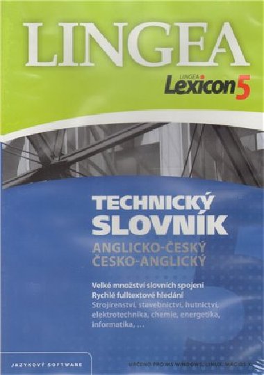 Lexicon5 technický anglicko-český, česko-anglický - 
