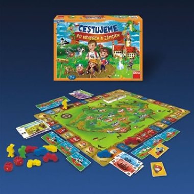 Cestujeme po hradech a zmcch - hra - Dino Toys