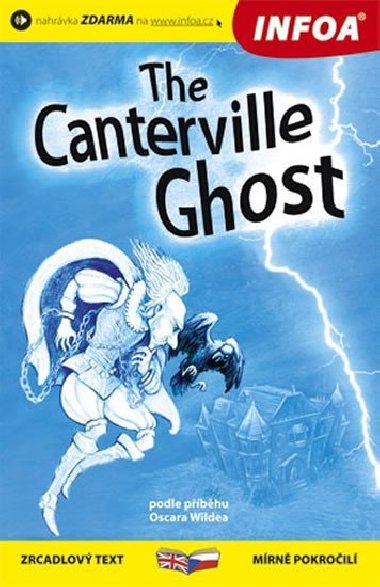 The Canterville Ghost / Straidlo Cantervillsk - zrcadlov text mrn pokroil esky-anglicky - Oscar Wilde