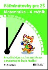 Pmintovky pre z matematika - 4. ronk - Eva Bezoukov; Antonn plchal