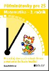 Pmintovky pre z matematika - 3. ronk - Dana Holekov; Antonn plchal