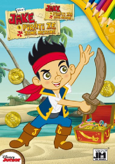 Omalovánka jake a piráti - 
