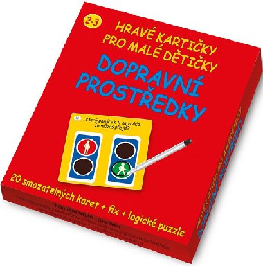 Dopravn prostedky - Hrav kartiky pro mal dtiky 3 - 