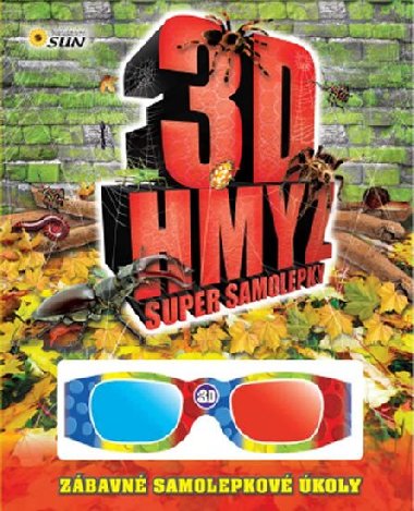 3D Hmyz super samolepky - Nakladatelstv SUN