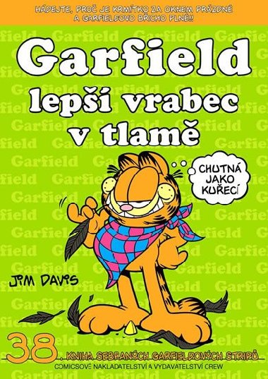 Garfield lep vrabec v tlam - Jim Davis