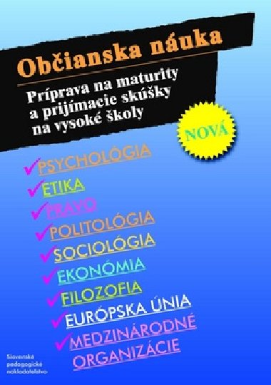 Občianska náuka - Anna Bocková; Daniela Ďurajková; Katarína Feketeová