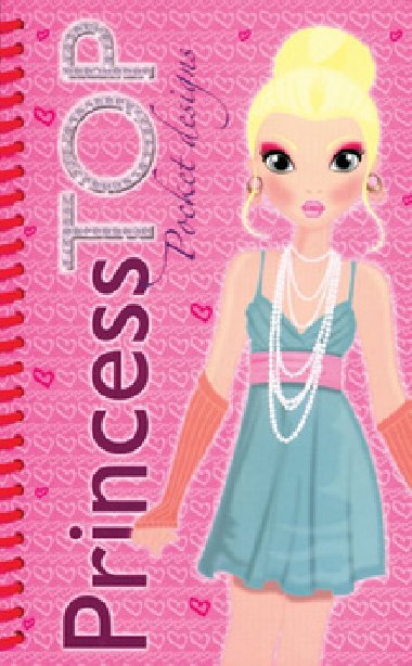 Princess TOP Pocket designs (růžová) - 