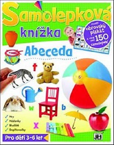 Samolepkov knka abeceda - 