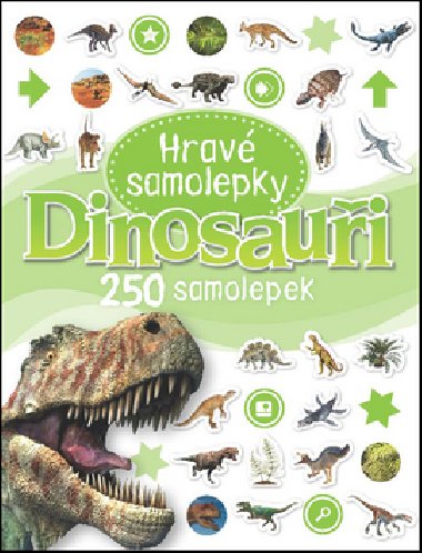 Dinosaui hrav samolepky - 