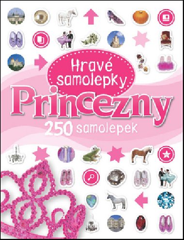 Princezny hrav samolepky - 