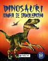 Dinosaui kniha se samolepkami - 