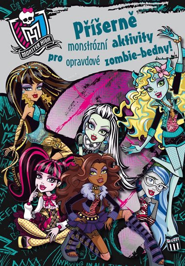 Monster high pern monstrzn aktivity pro opravdov zombie-bedny! - 